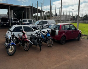 Operação da PM apreende veículos irregulares durante fiscalização em Maracaju